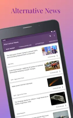 Alternative News - other news android App screenshot 11