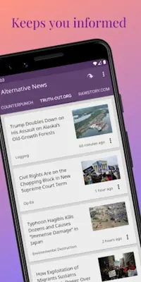 Alternative News - other news android App screenshot 12