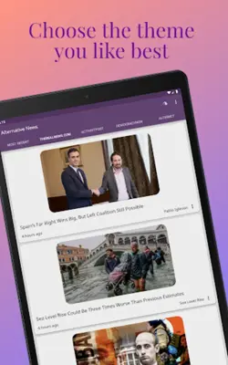 Alternative News - other news android App screenshot 2